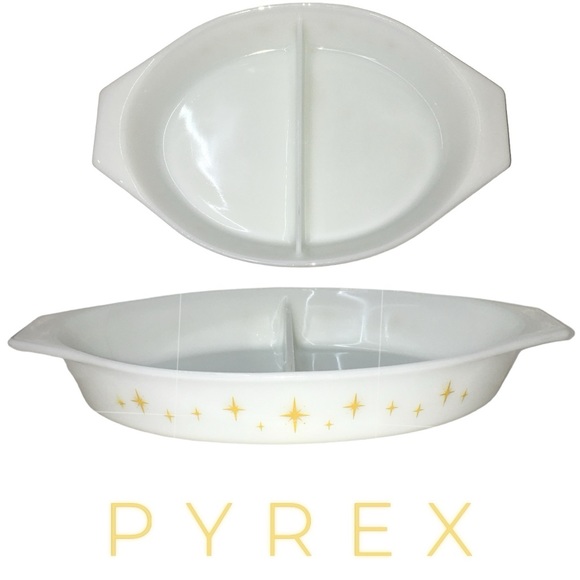 Pyrex | Kitchen | Vintage Pyrex Constellation Starburst Golden Yellow 5 ...